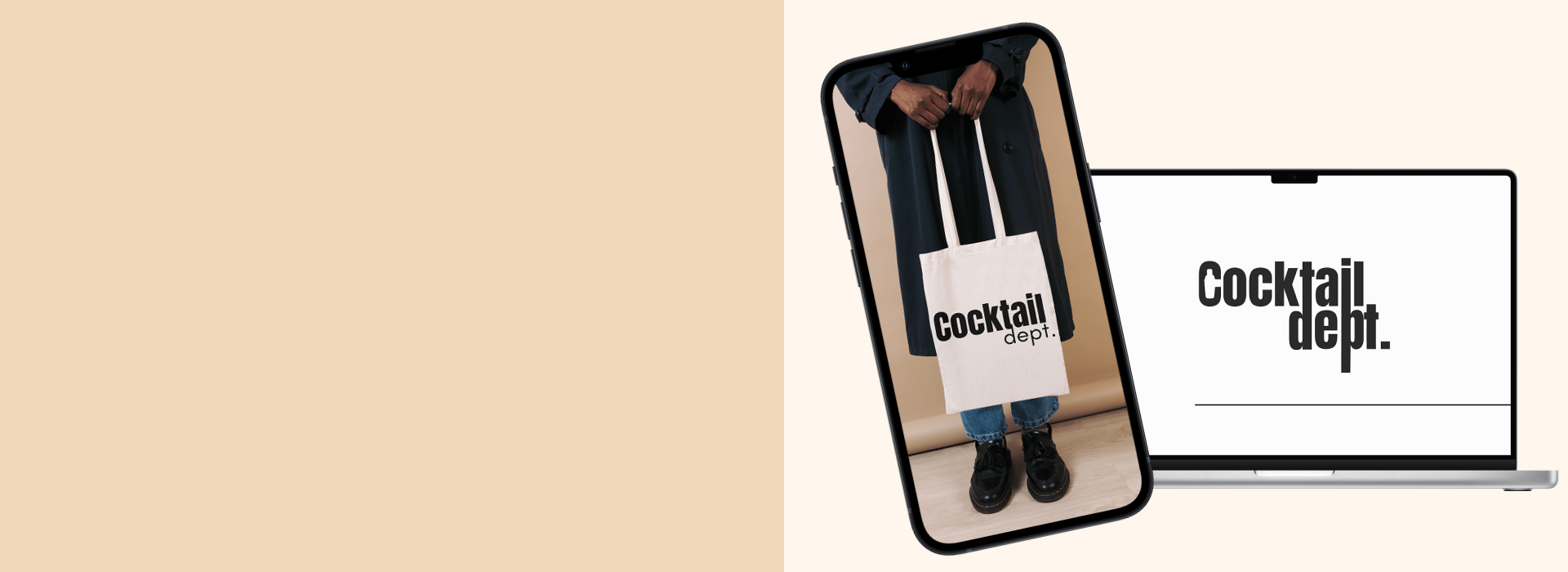 Cocktail Dept brand identity